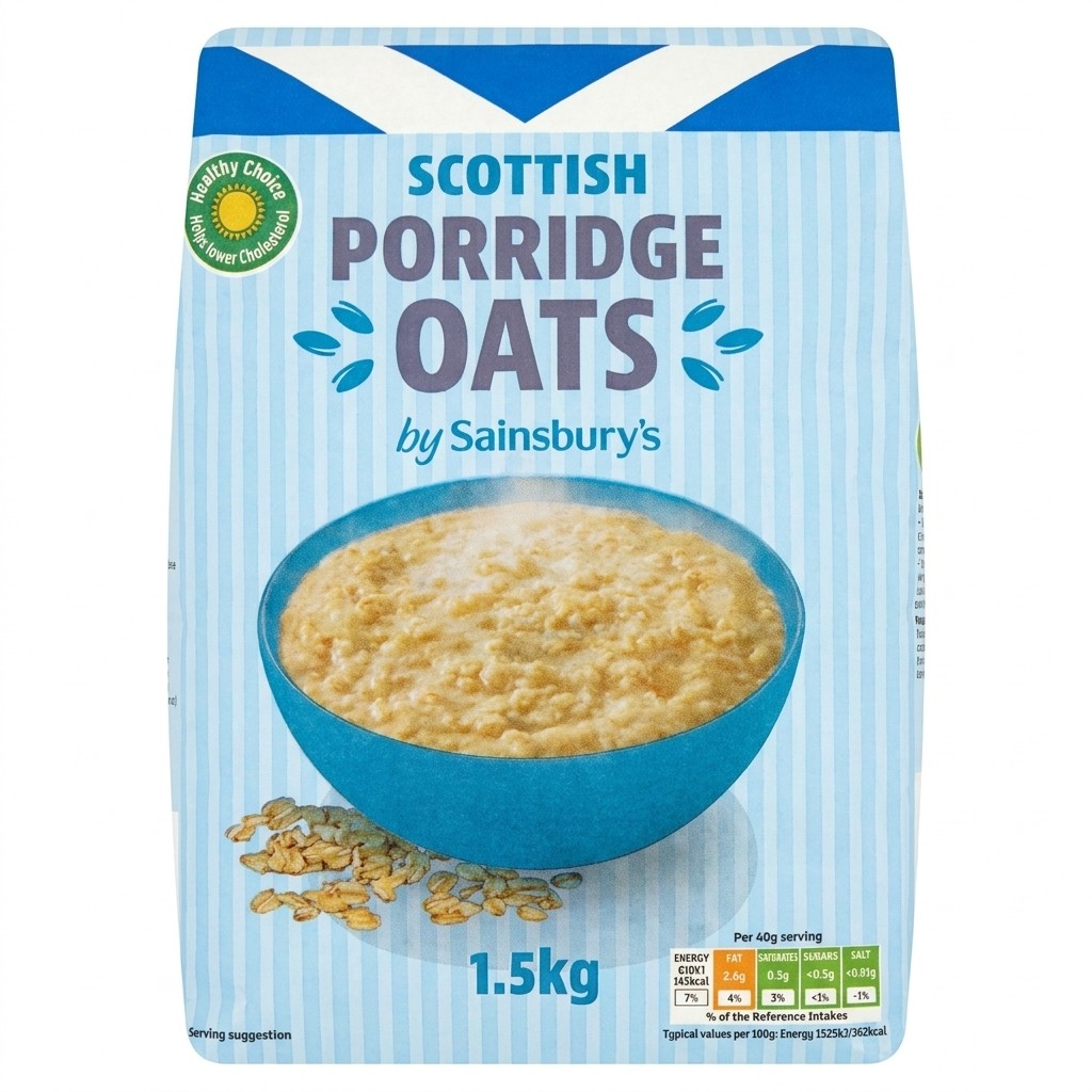 Sainsbury's Scottish Porridge Oats 1.5kg