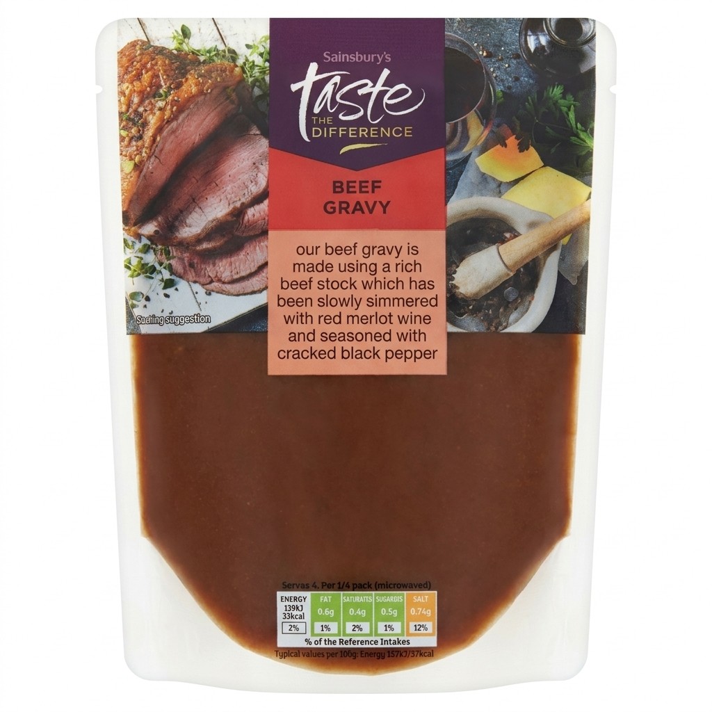 Sainsbury's Taste the Difference Beef Gravy 350g
