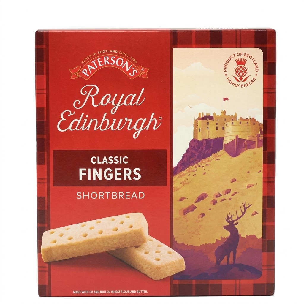 Paterson's Royal Edinburgh Classic Fingers Shortbread 300g