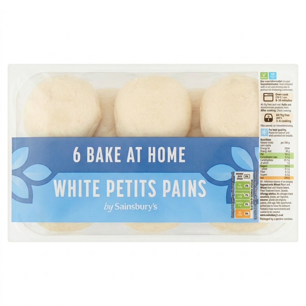 Sainsbury's White Petits Pains 300g