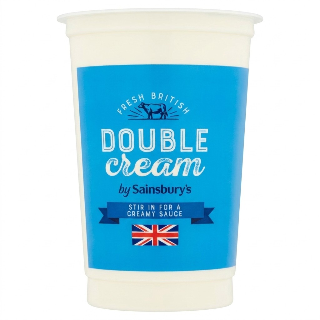 Sainsbury's Double Cream 600ml