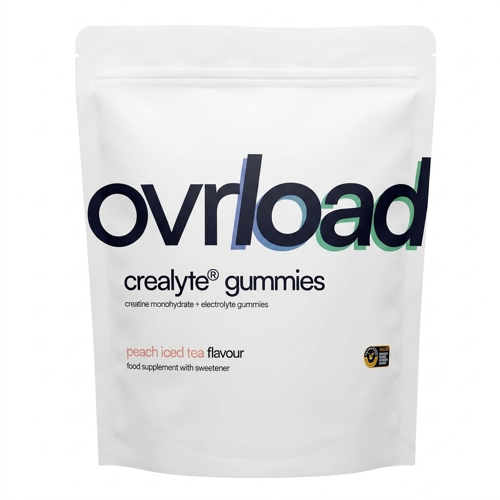 Ovrload Crealyte Gummies Peach Iced Tea 90pcs