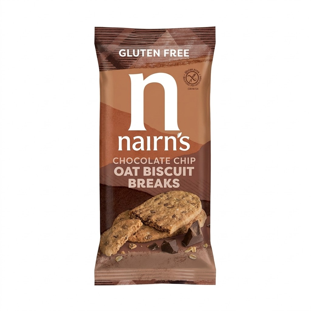 Nairn's Chocolate Chip Oat Biscuit Breaks 30g