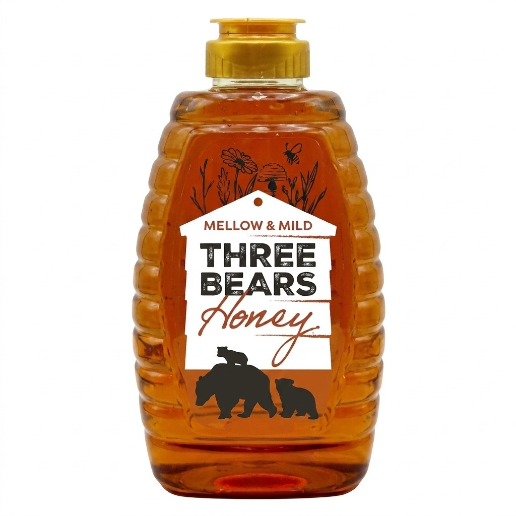 Three Bears Honey 1000g