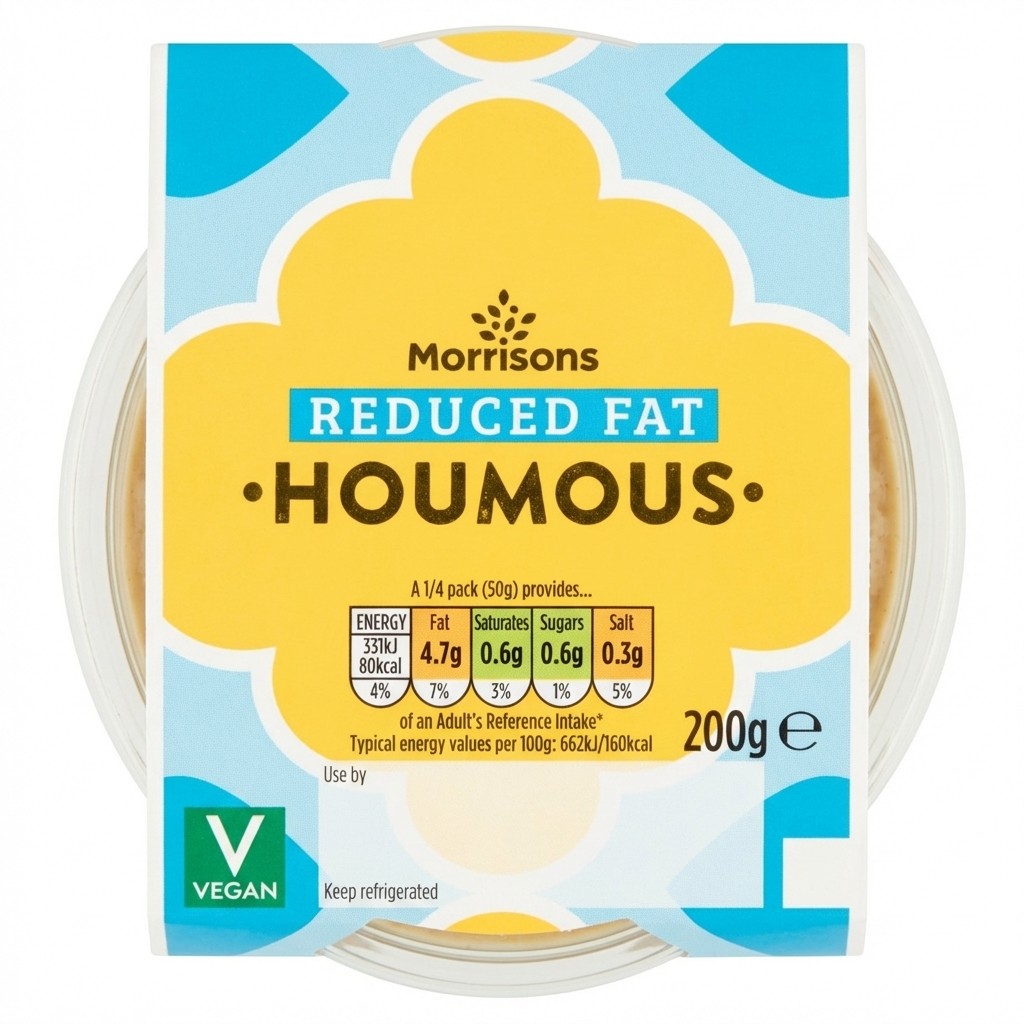 Morrisons Reduced Fat Houmous 200g