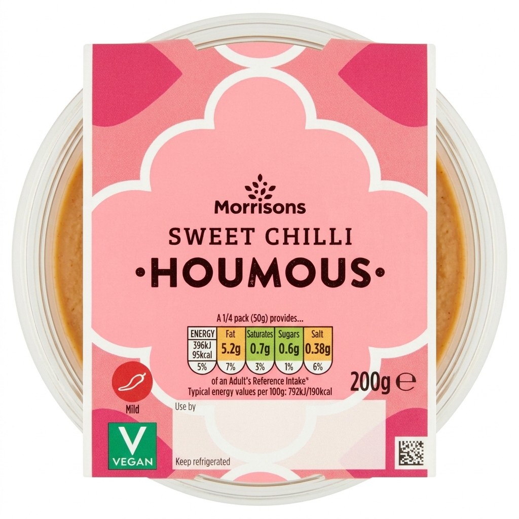 Morrisons Sweet Chilli Houmous 200g