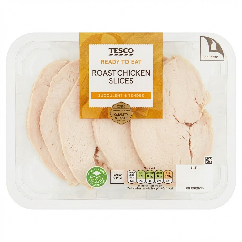 Tesco Roast Chicken Slices 180g