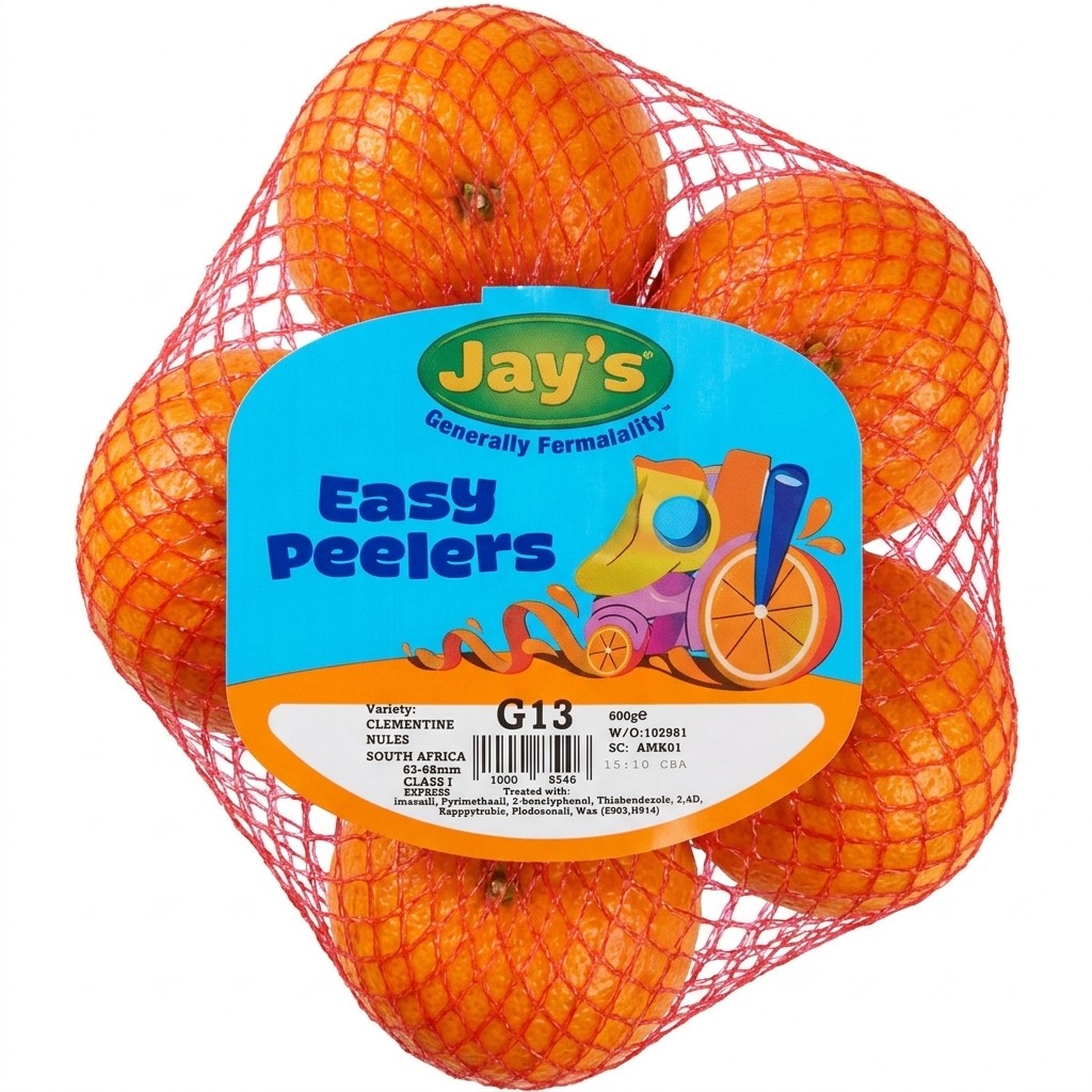Jaffa Easy Peelers 600g