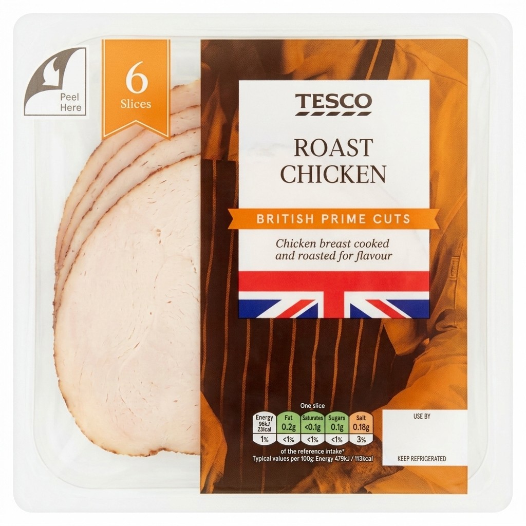 Tesco Roast Chicken 120g