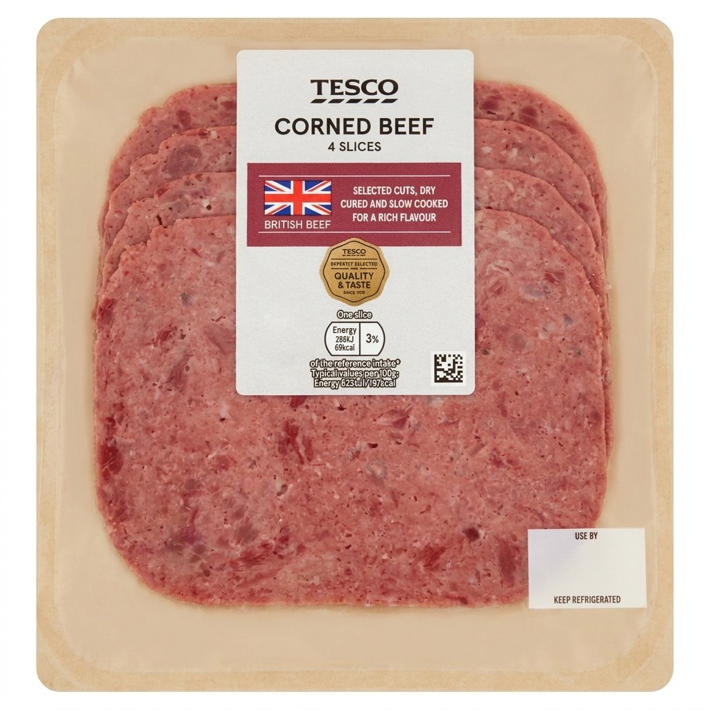 Tesco Corned Beef 140g