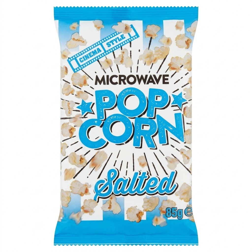 Cinema Style Microwave Popcorn Salted 85g