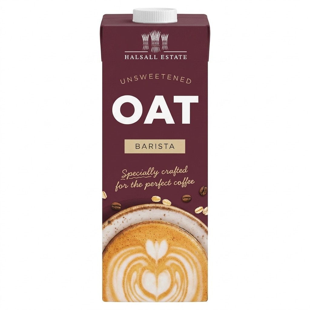 Halsall Estate Unsweetened Oat Barista 1L