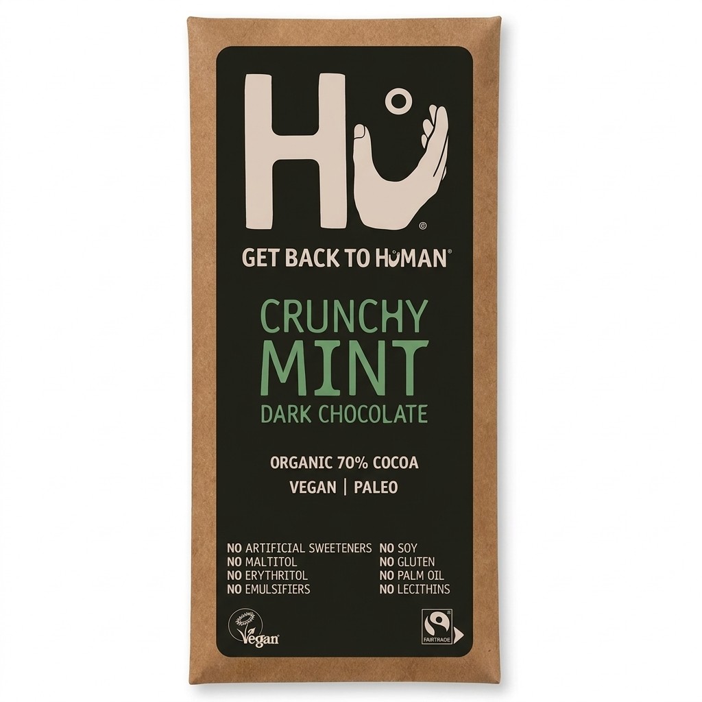 Hu Crunchy Mint Dark Chocolate 60g