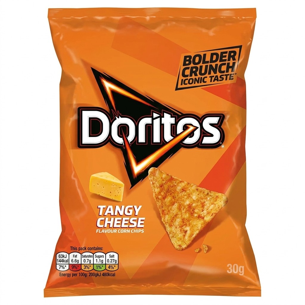 Doritos Tangy Cheese Flavour Corn Chips 30g