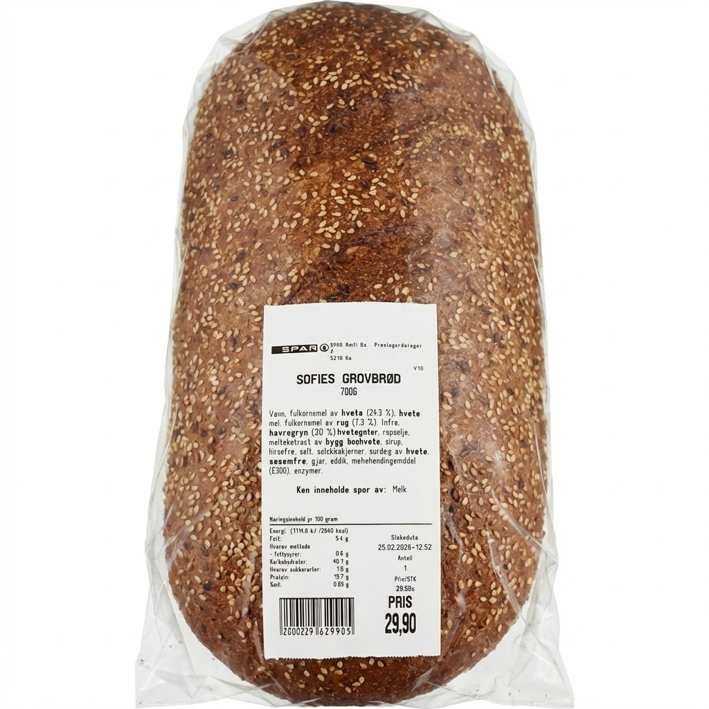 Sofies Grovbrød 700g