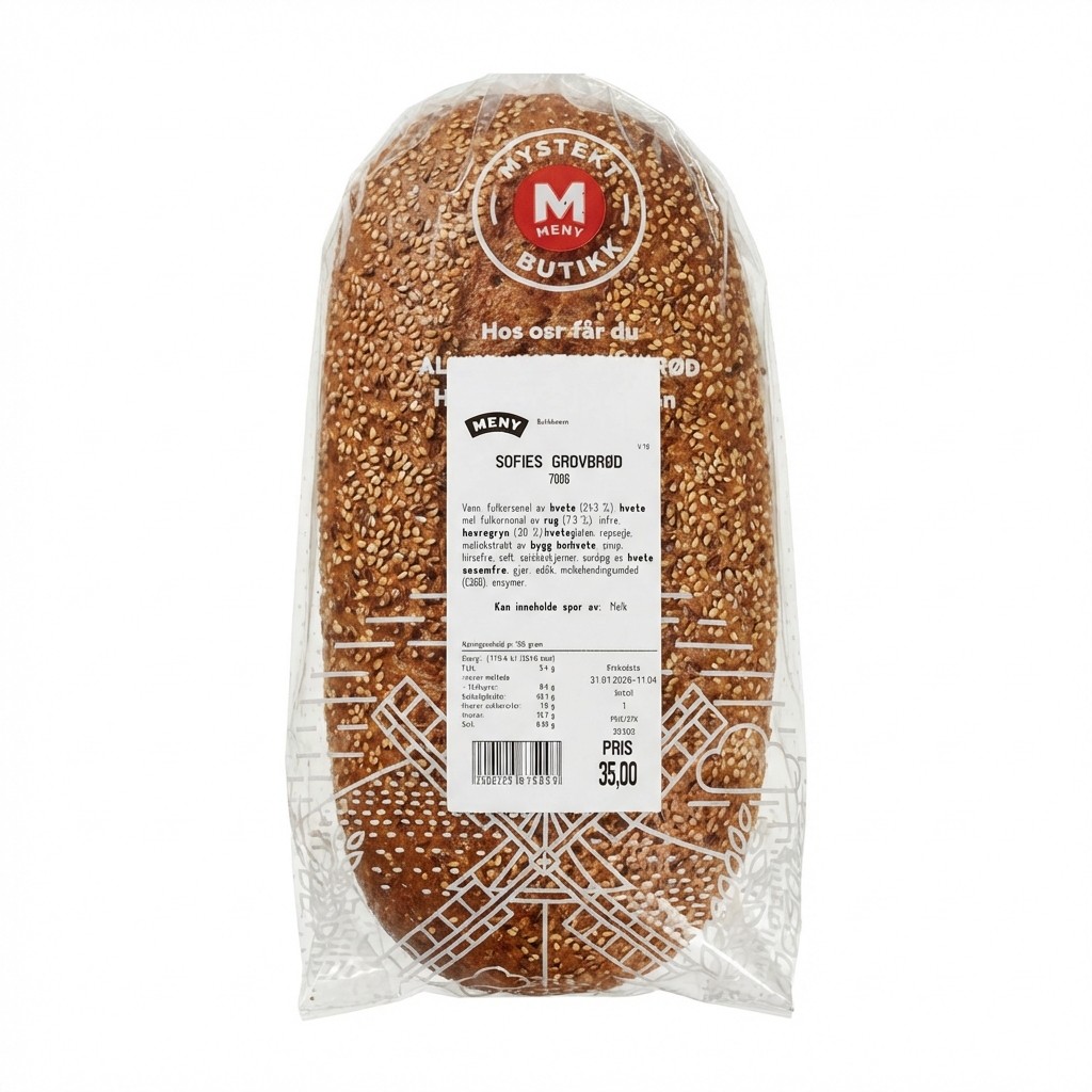 Sofies Grovbrød 700g Meny