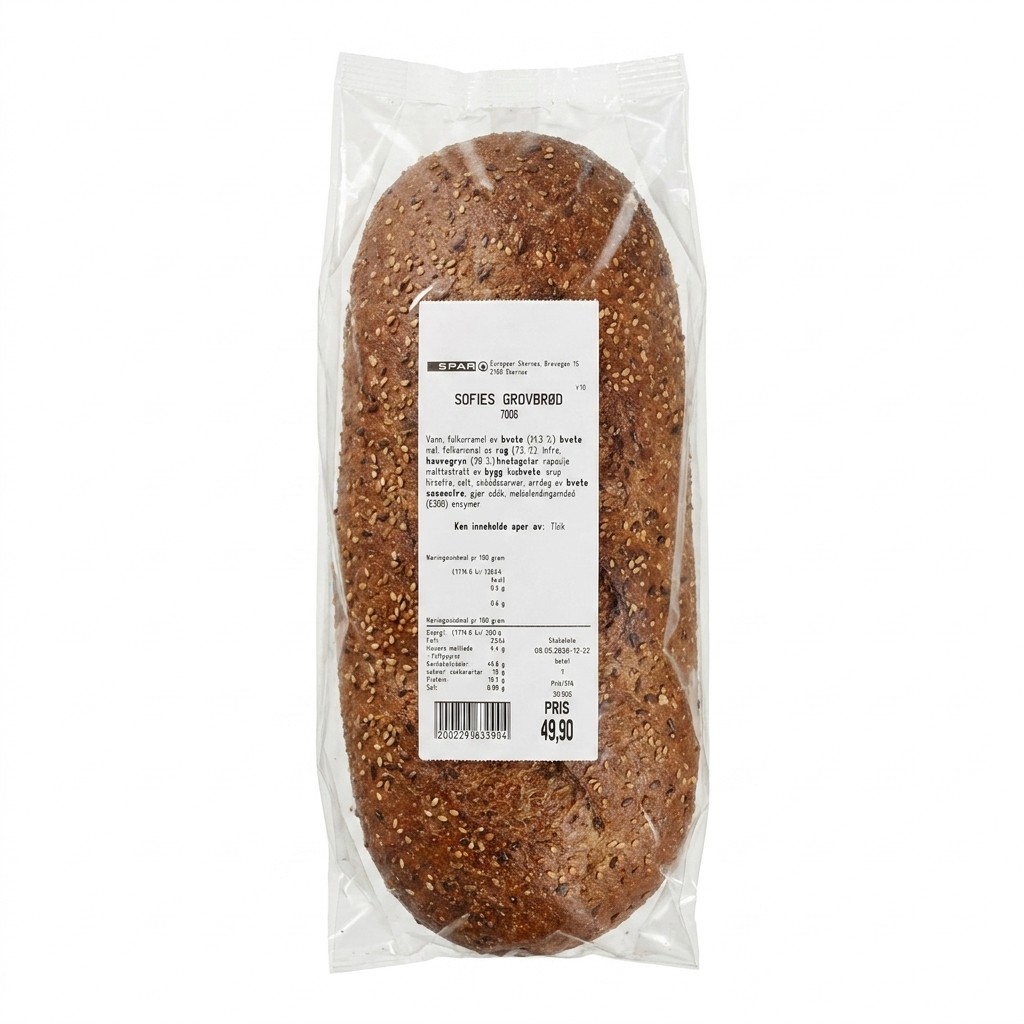 Sofies Grovbrød 700g