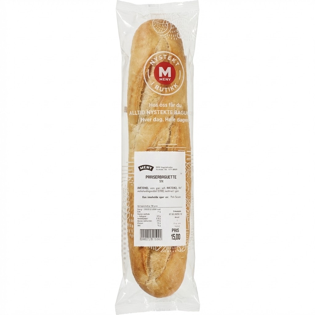 Pariserbaguette Meny