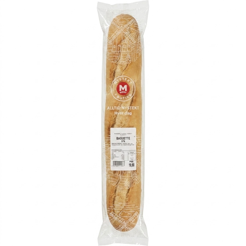 Pariserbaguette Meny