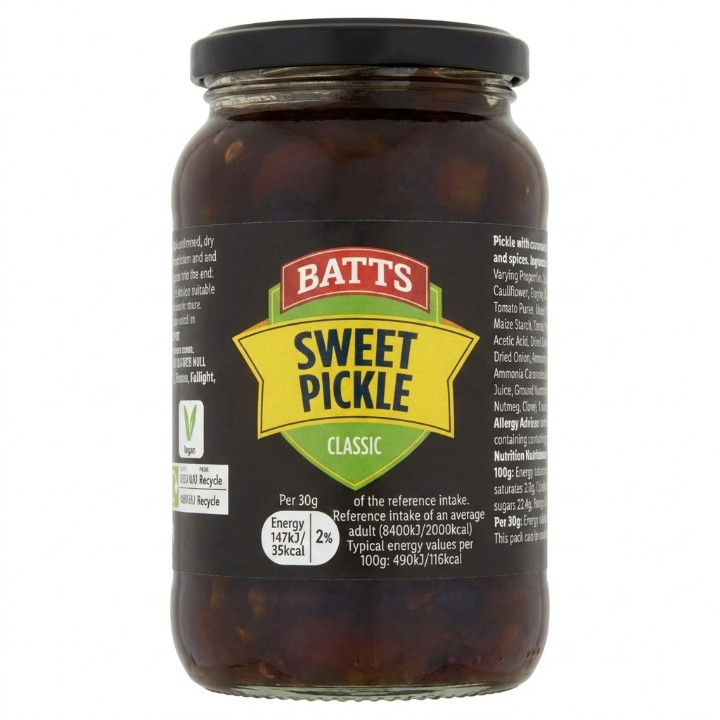 Batts Sweet Pickle 390g