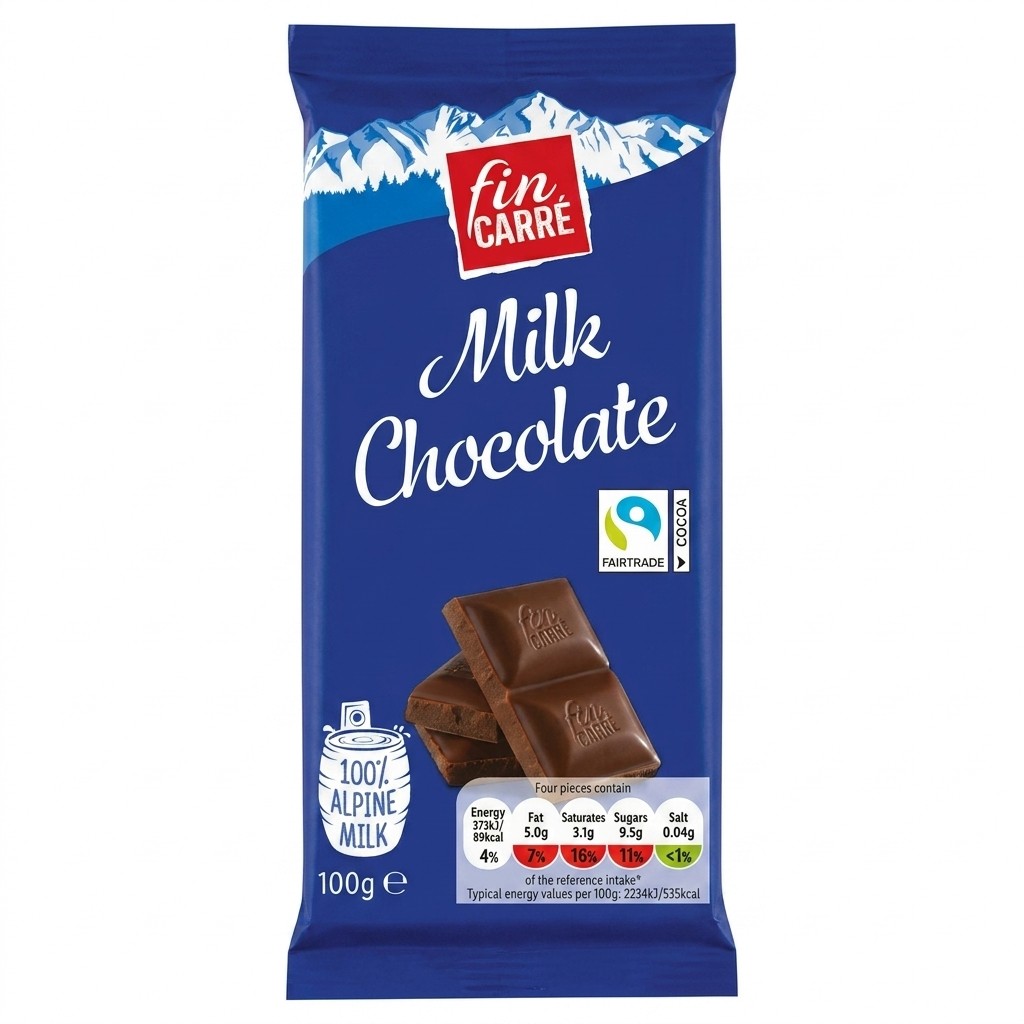 Fin Carre Milk Chocolate 100g