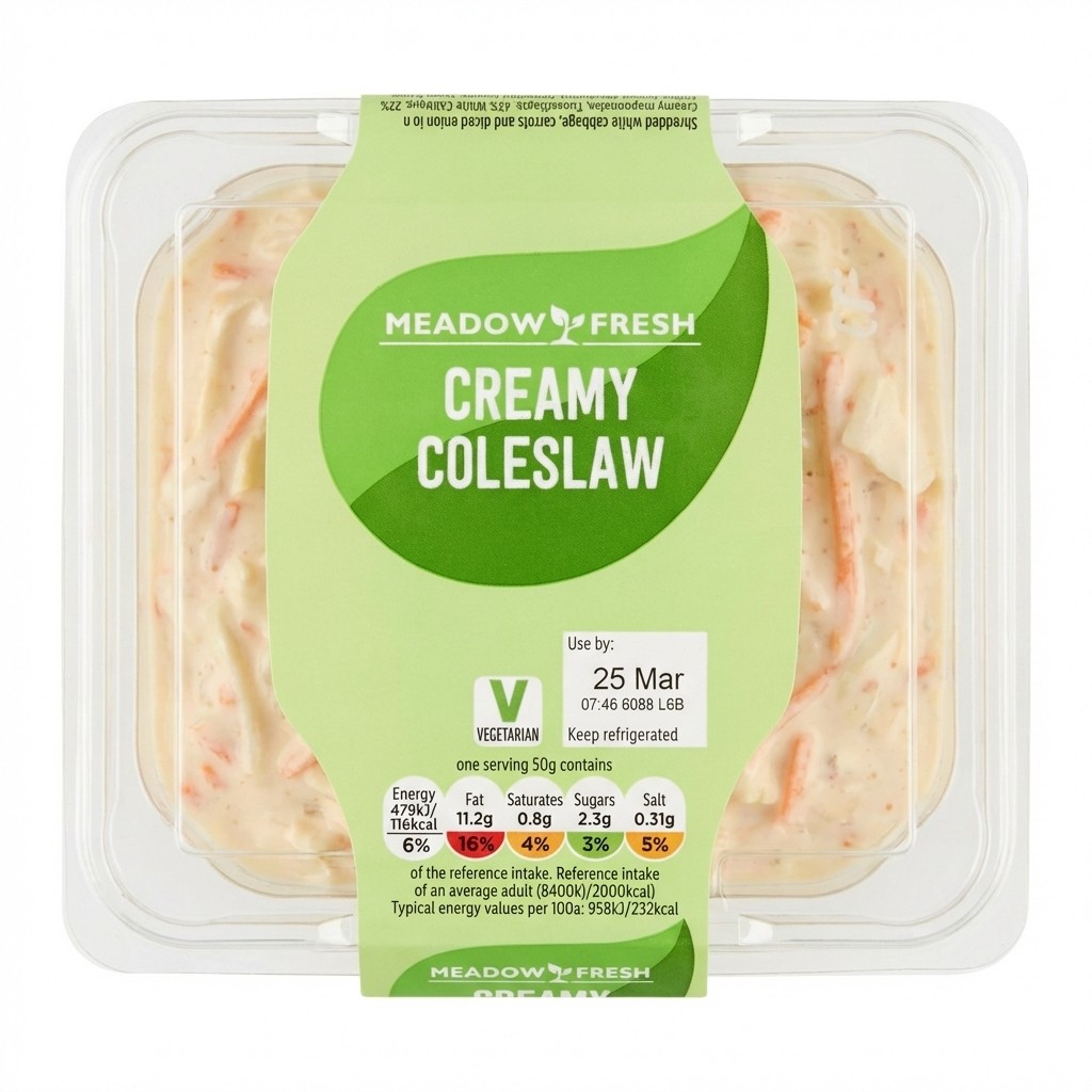 Meadow Fresh Creamy Coleslaw 500g