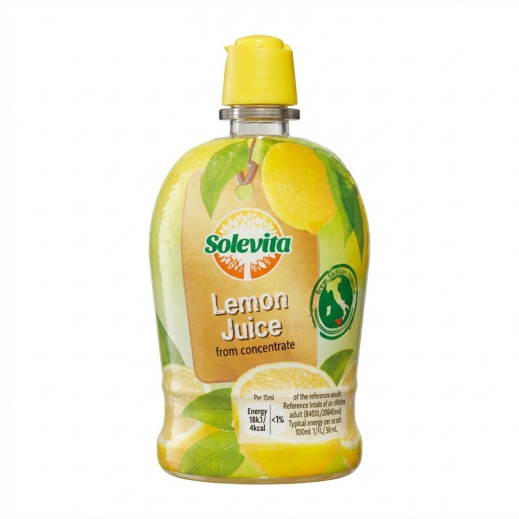 Solevita Lemon Juice 200ml