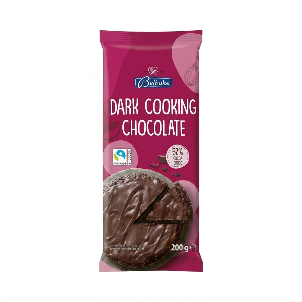 Belbake Dark Cooking Chocolate 200g