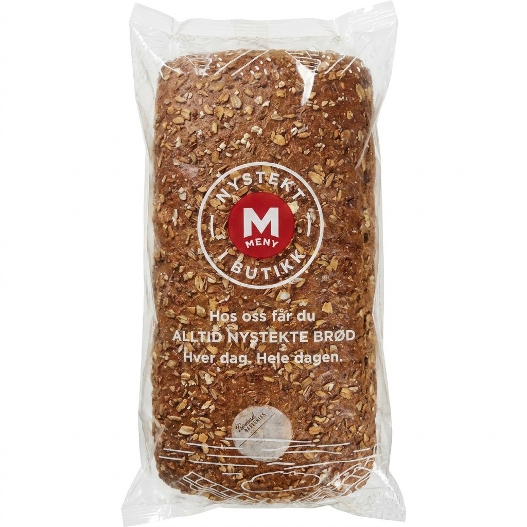 Grovt havrebrød 700g Meny