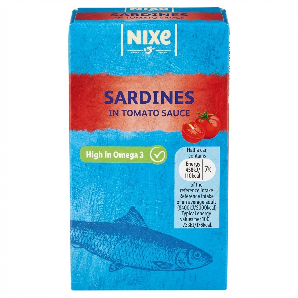 Nixe Sardines in Tomato Sauce 120g