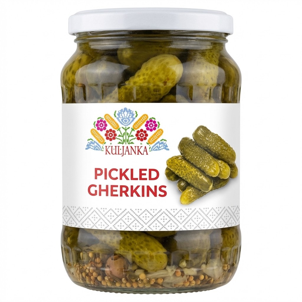 Kuljanka Pickled Gherkins 860g