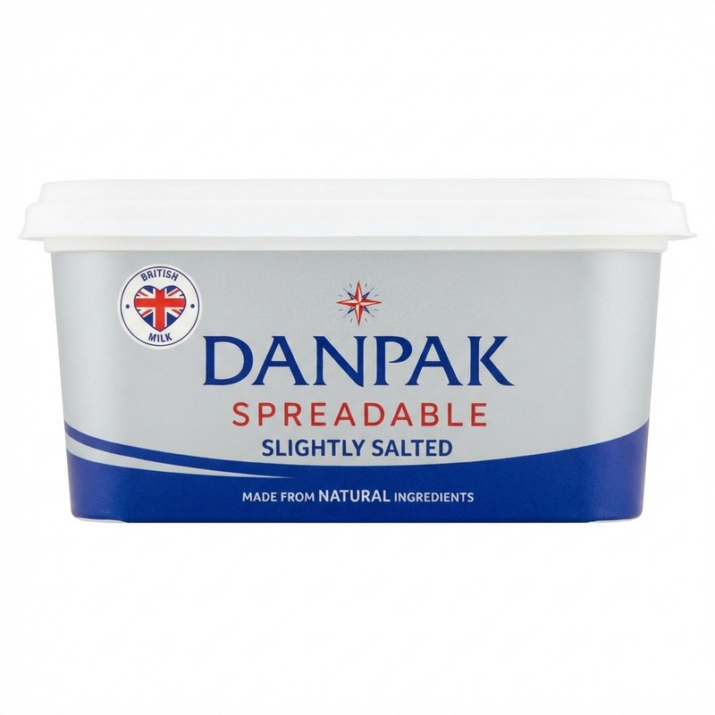 Milbona Danpak Spreadable Slightly Salted 500g