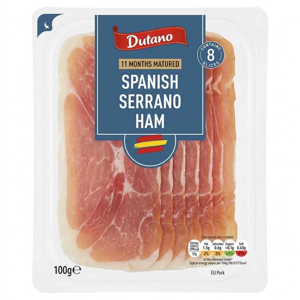 Dulano Spanish Serrano Ham 100g