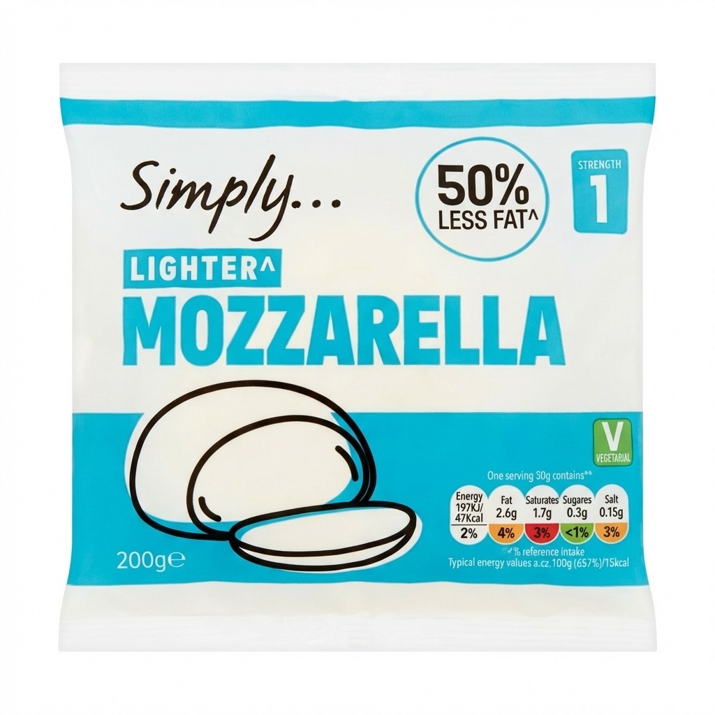 Simply Lighter Mozzarella 200g