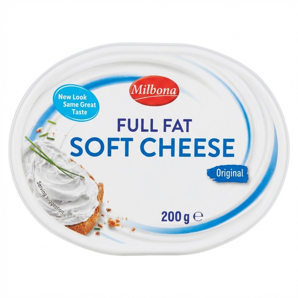 Milbona Full Fat Soft Cheese 200g