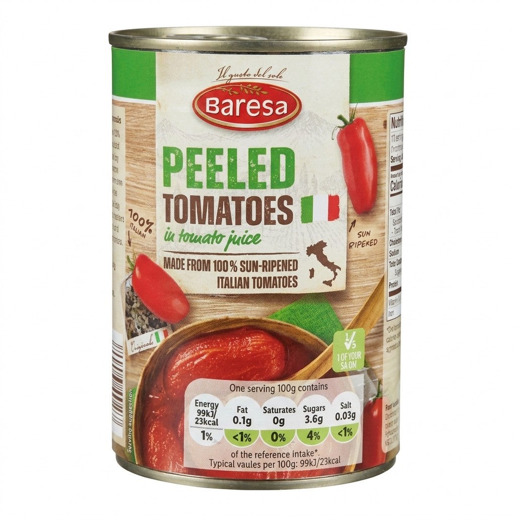 Baresa Peeled Tomatoes 400g
