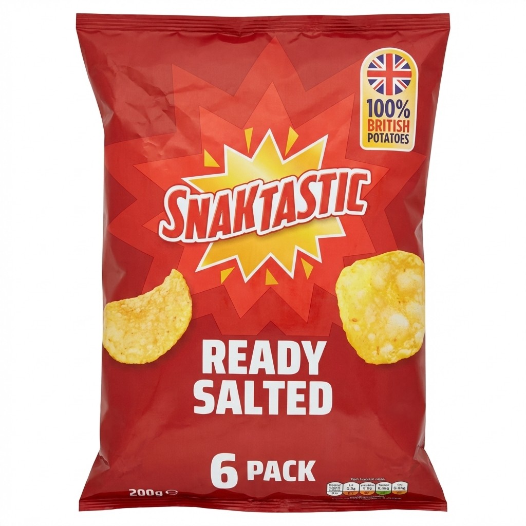 Snaktastic Ready Salted 6 Pack 6x25g