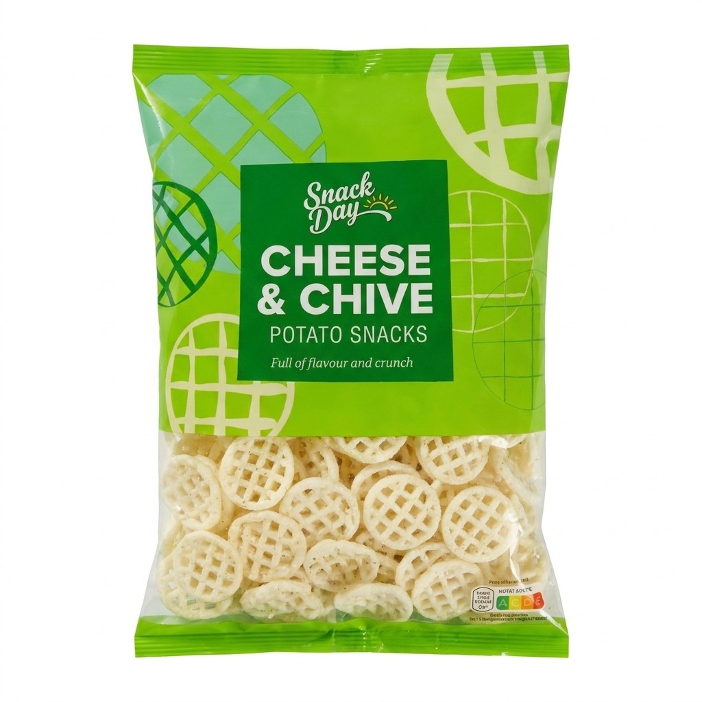 Snack Day Cheese & Chive Potato Snacks 120g