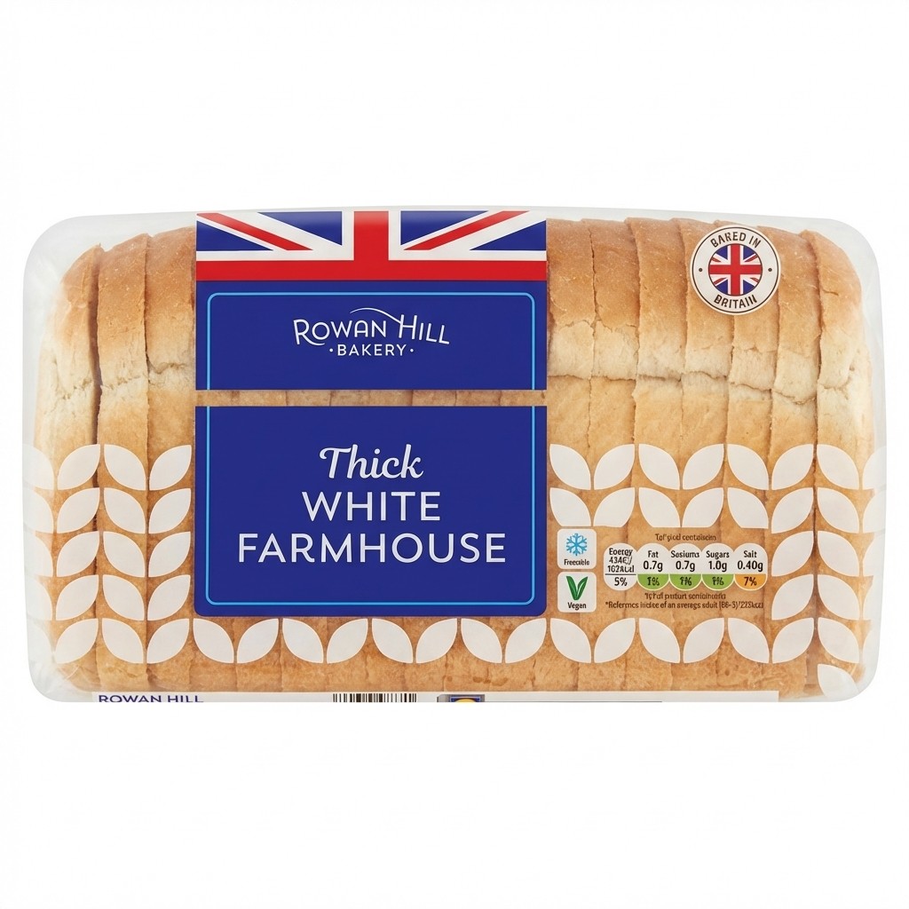 Rowan Hill Bakery Thick White Farmhouse 800g