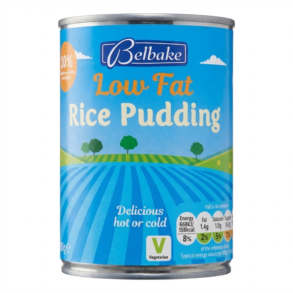 Belbake Low Fat Rice Pudding 400g