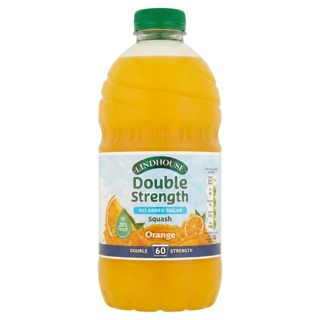 Lindhouse Double Strength Orange Squash 1.5L