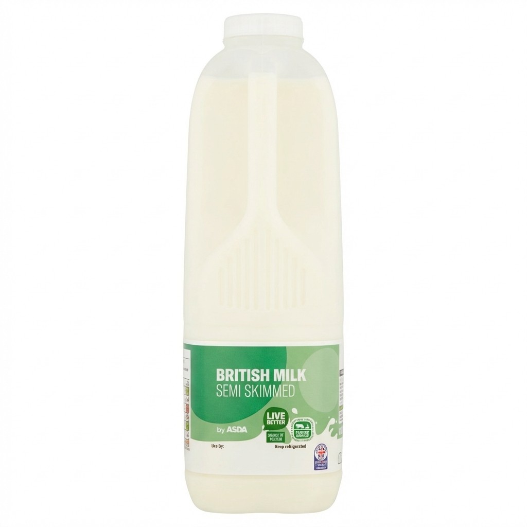 ASDA Semi Skimmed Milk 1136ml