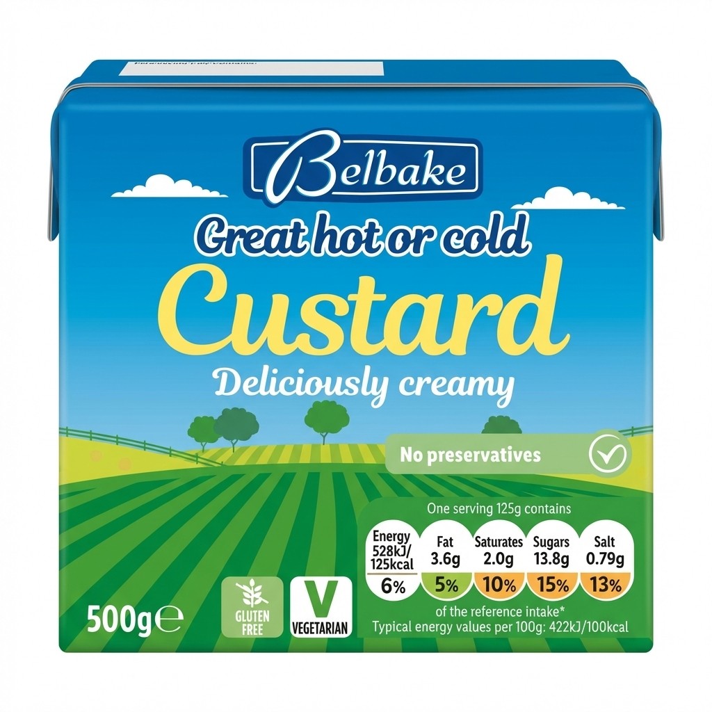 Belbake Custard 500g