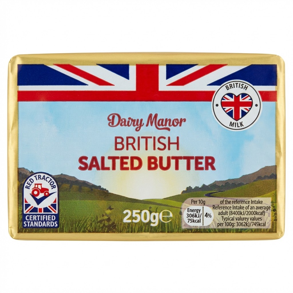 Dairy Manor British Salted Butter 250g
