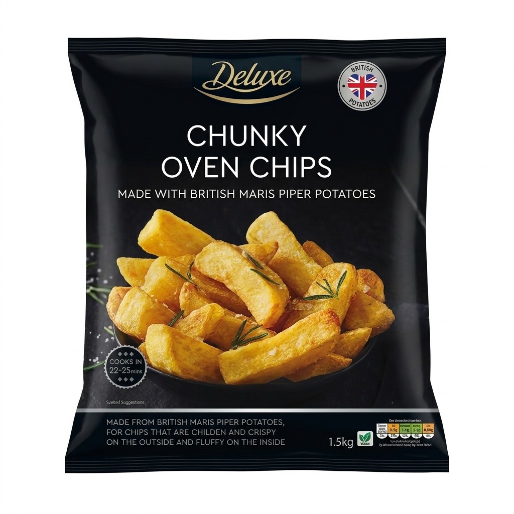 Deluxe Chunky Oven Chips 1.5kg