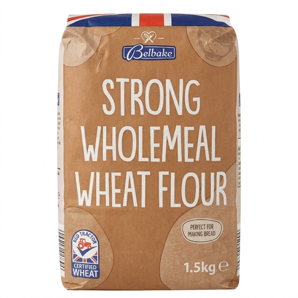 Belbake Strong Wholemeal Wheat Flour 1.5kg