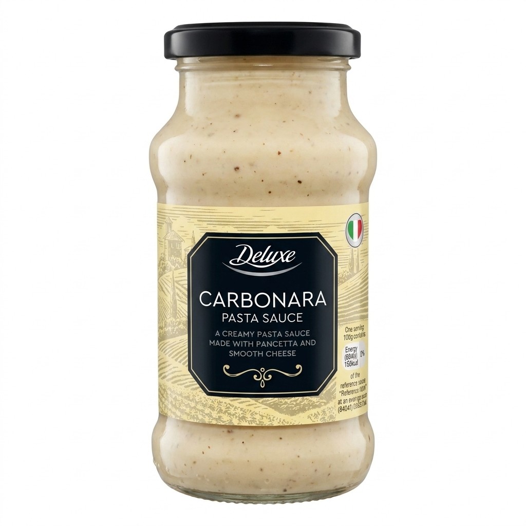 Deluxe Carbonara Pasta Sauce 340g