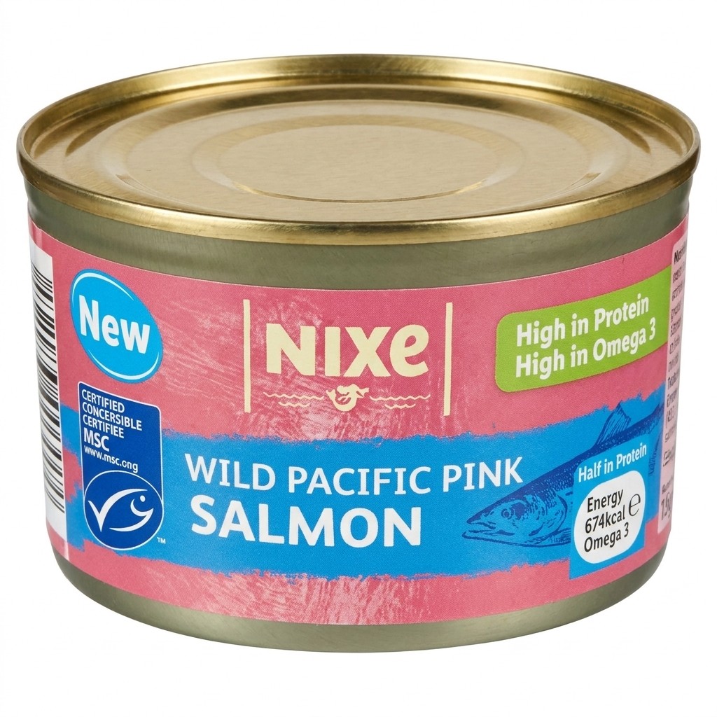 Nixe Wild Pacific Pink Salmon 213g