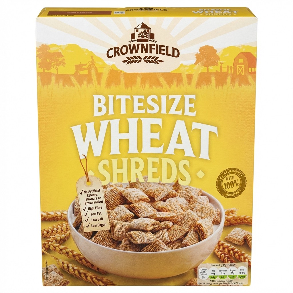 Crownfield Bitesize Wheat Shreds 750g