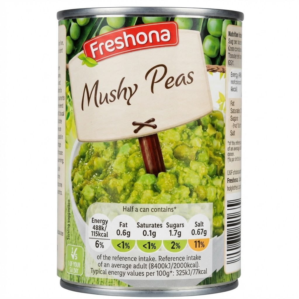 Freshona Mushy Peas 300g